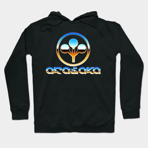 80's Chrome Arasaka Hoodie by Destro